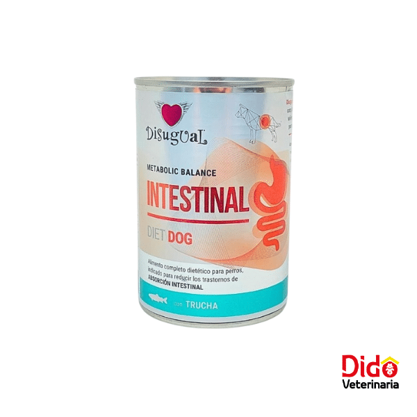 31873 -DISUGUAL DOG INTESTINAL DIET TRUCHA LATA POR 400 GR